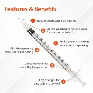 Insulin Syringe 10 Pack